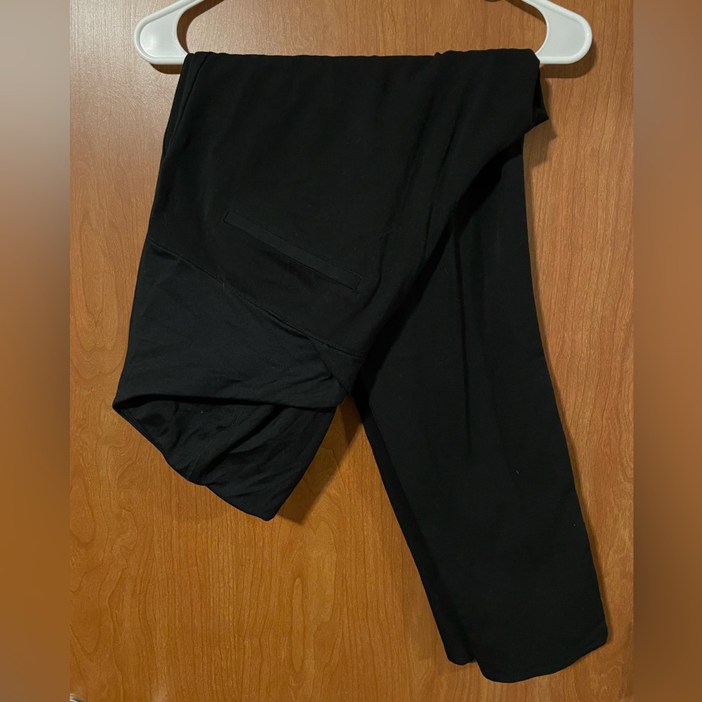 Isabel maternity over the belly straight leg dress pants size 12